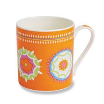 Picture of SUZANI FINE CHINA MUG ORANGE